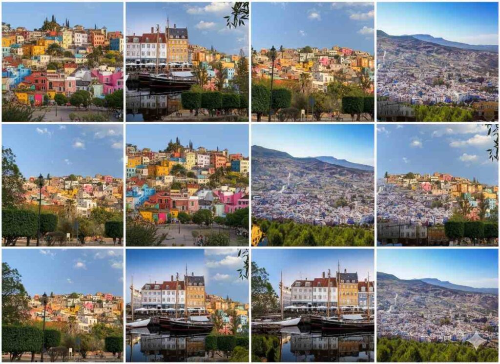 The world's most colorful city images